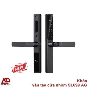 Khóa vân tay cửa nhôm SL699 AG chính hãng