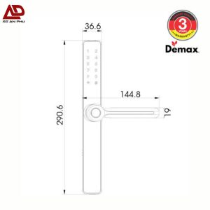 Khóa cửa nhôm SL102