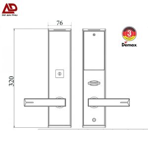 Khoá khách sạn HSL606