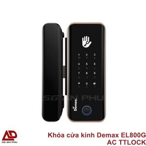 Khóa cửa kính Demax EL800G AC TTLOCK