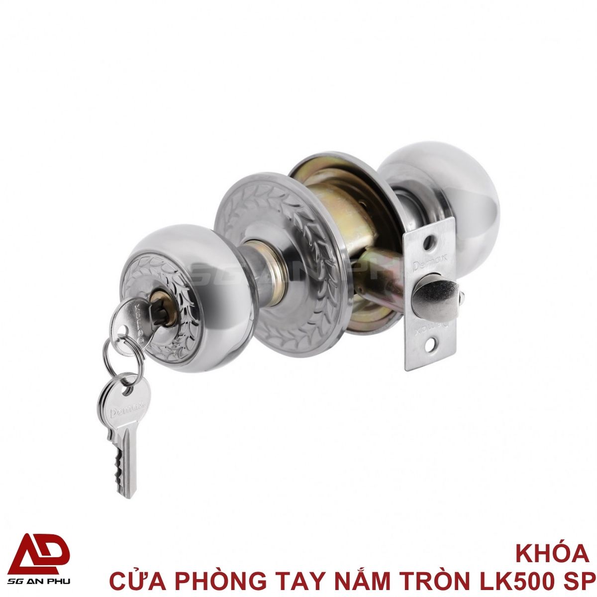 KHÓA CỬA PHÒNG TAY NẮM TRÒN LK500 SP
