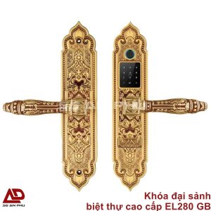 Khóa cửa phòng Biệt Thự EL350 Rose Gold chính hãng