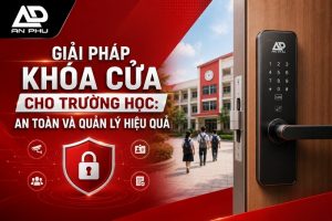 Vì sao an ninh cửa ra vào là ưu tiên hàng đầu tại trường học?