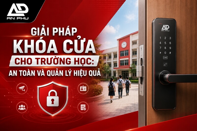 Vì sao an ninh cửa ra vào là ưu tiên hàng đầu tại trường học?