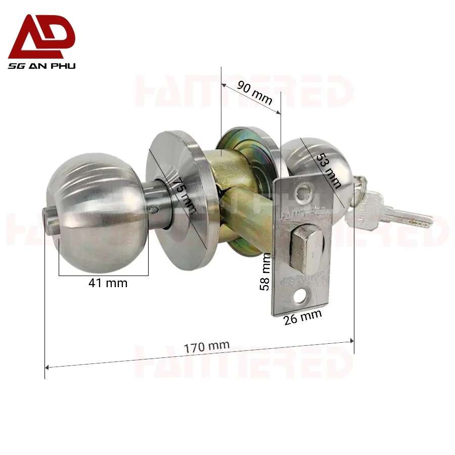 Giải đáp các vấn đề liên quan đến khóa tay nắm tròn