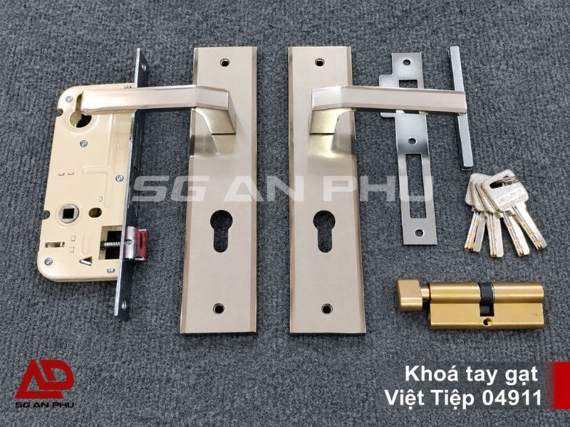 Tổng quan về khóa cửa Việt Tiệp tay gạt