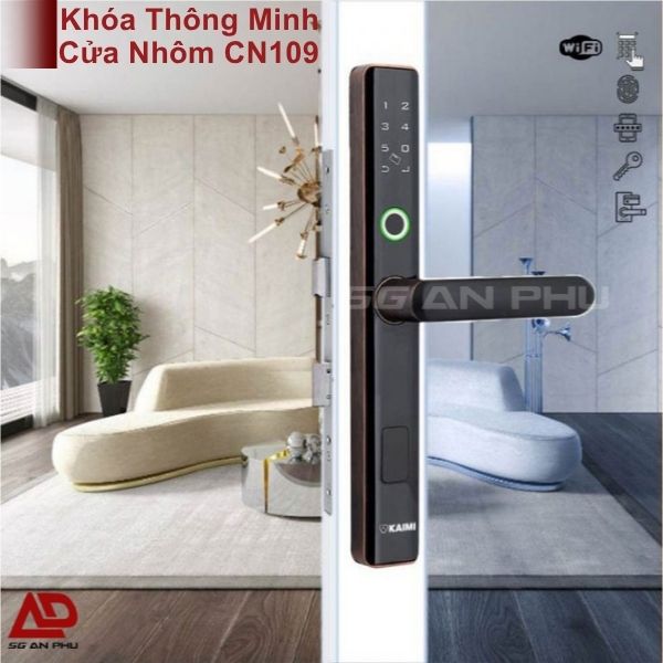Khóa cửa nhôm Kami